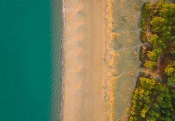 Plage, le Grand-Village-Plage