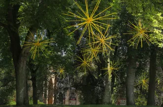 Anémochores - Installation artistique de Marie-Hélène Richard_Le Grand-Village-Plage