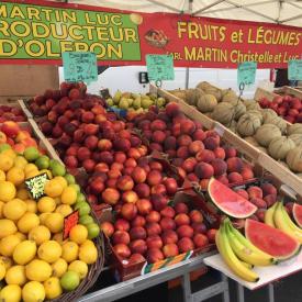 Marché de Grand-Village Plage