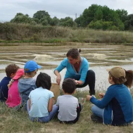 Atelier 4-6 ans "Le sel à petits pas" au Port des Salines