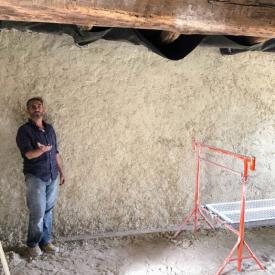 Stage éco-construction - enduits et mortiers en matériaux biosourcés
