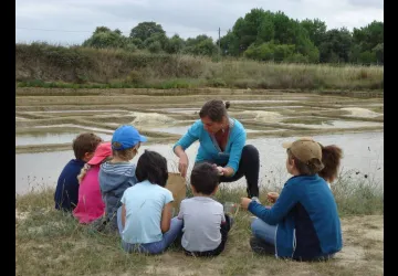 Atelier 4-6 ans le sel à petit pas au Port des Salines