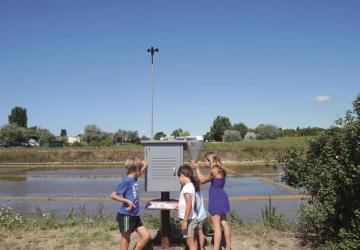 Atelier 7-12 ans la météo du sel au Port des Salines